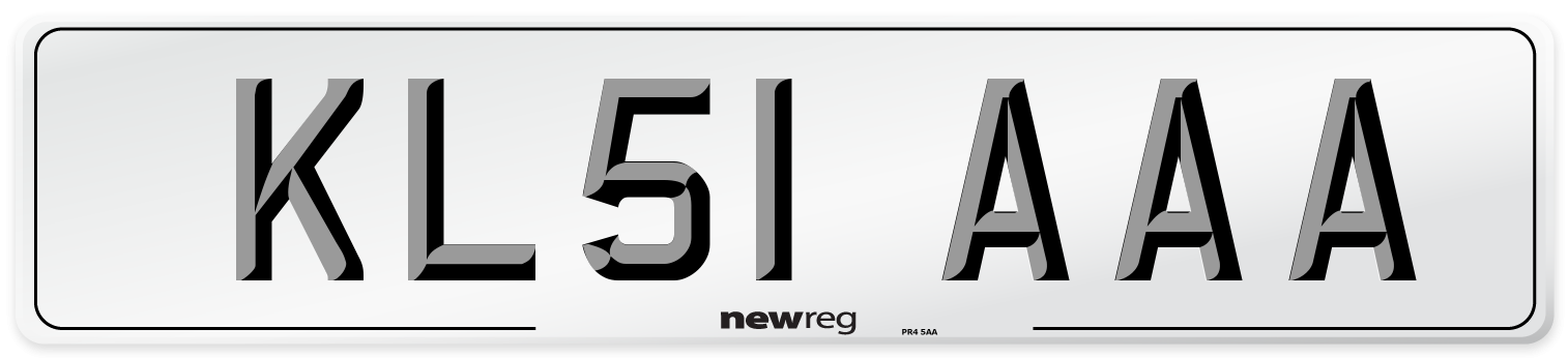 KL51 AAA Number Plate from New Reg